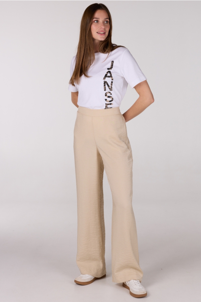 SUNNY SS25 BROEK SQ 429 WIDE L 000130 SAND
